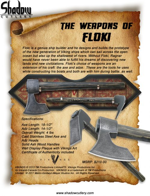 Vikings - Weapons of Floki - Viking Wholesale
